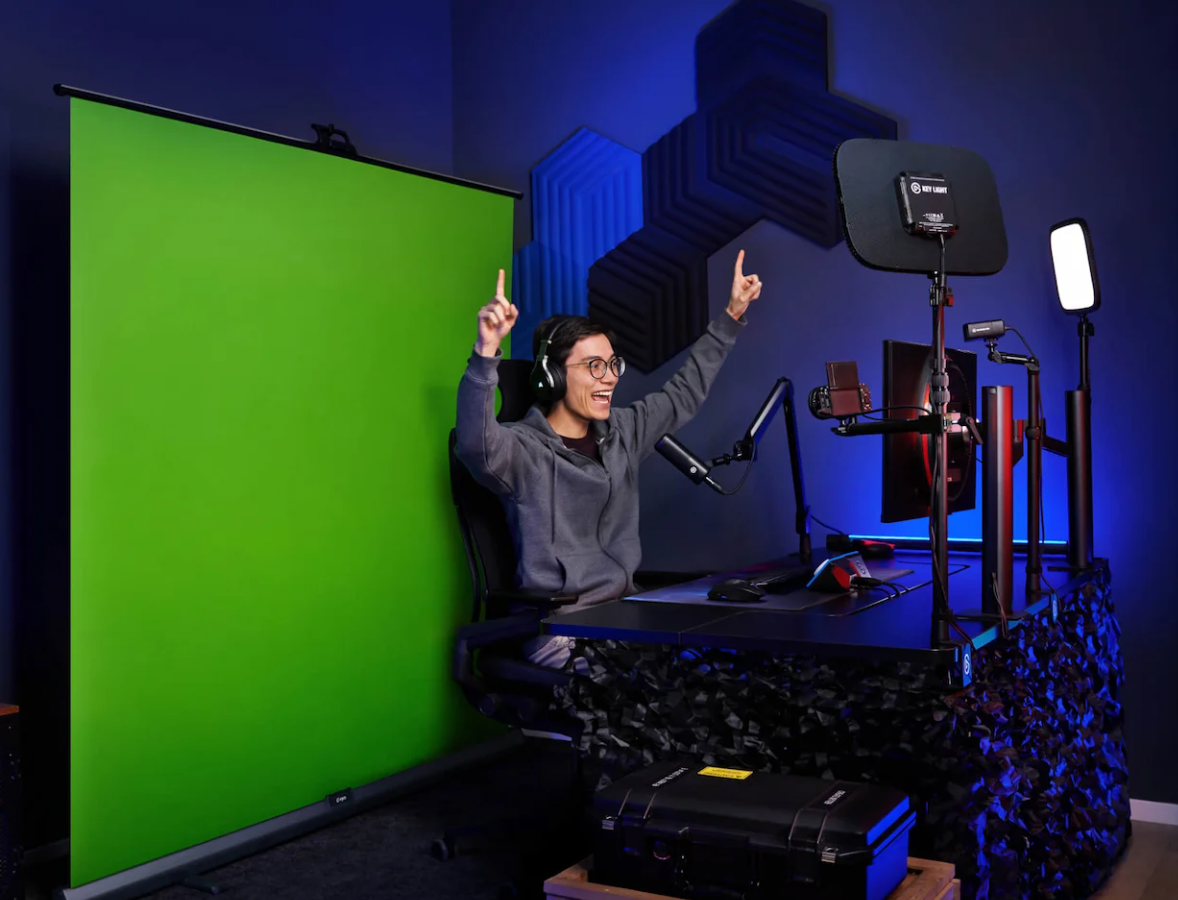 Elgato Green Screen XL (10GBG9901) แผ่นกรีนสกรีน ขนาด 200 x 182 cm