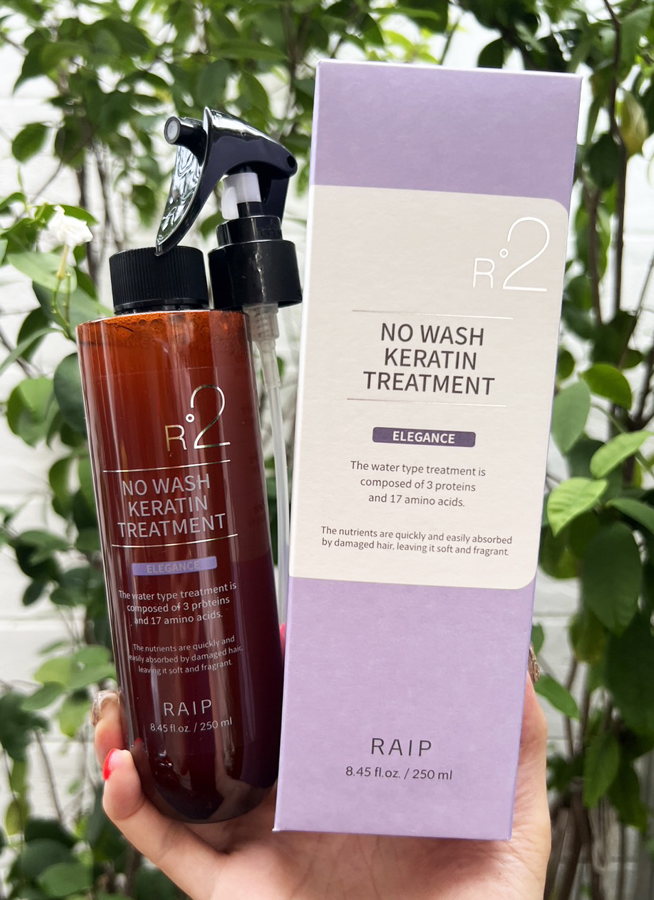 Raip R2 No Wash Keratin Treatment 250 ml. # กลิ่น Elegance