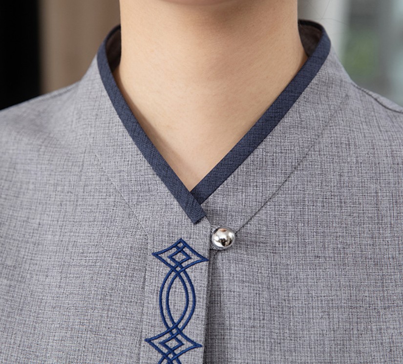 ชุดพนักงานทำความสะอาดห้องพักโรงแรม ชุดแม่บ้าน ชุดเบลบอย เสื้อแม่บ้าน