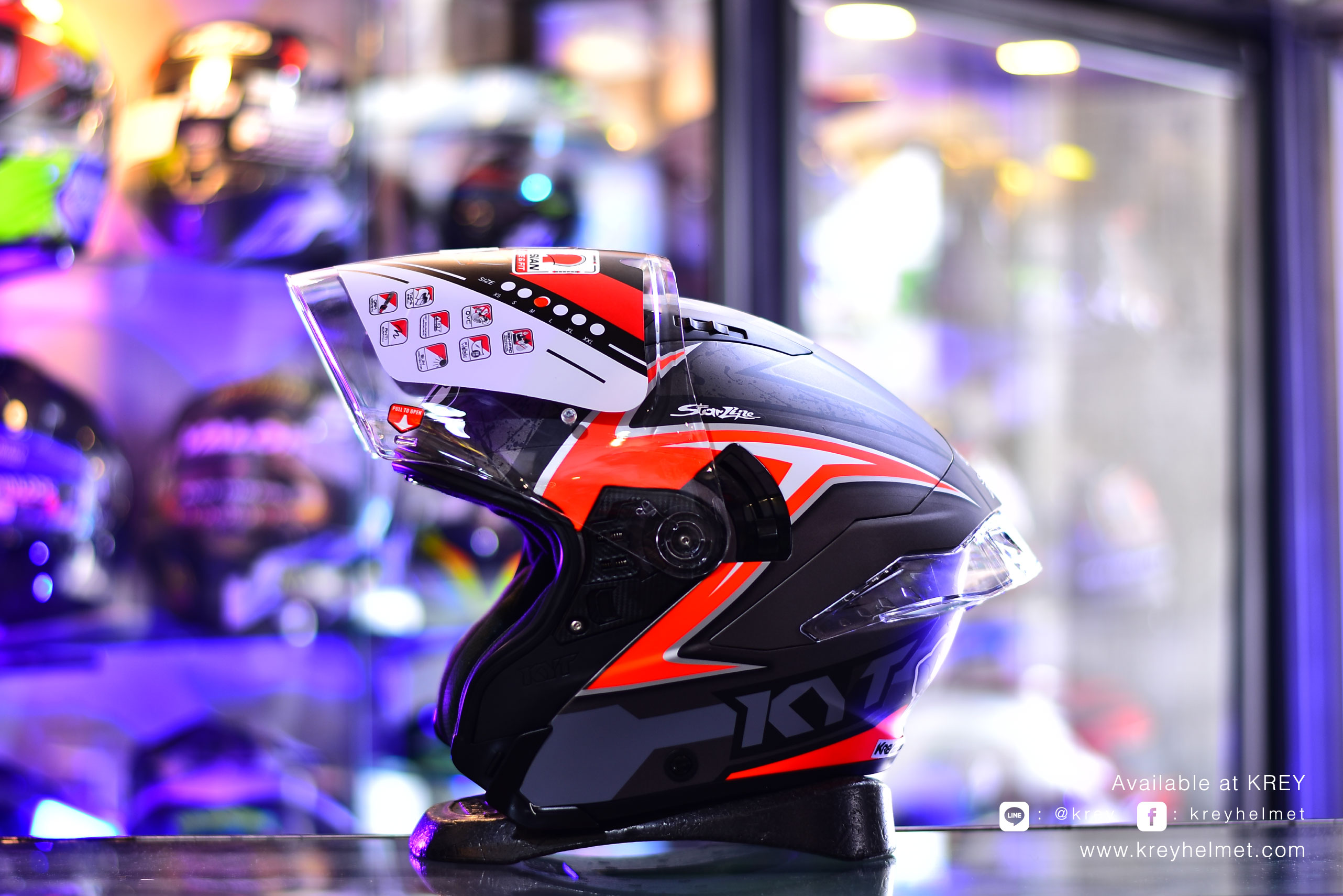 KYT model NF-J Attitude Matt Anth Red