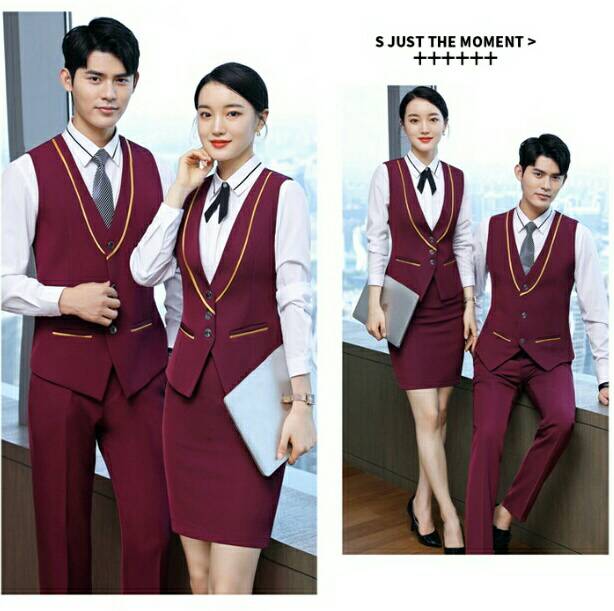 ชุดสูท ชุดพนักงานต้อนรับ ชุดพนักงานออฟฟิศ