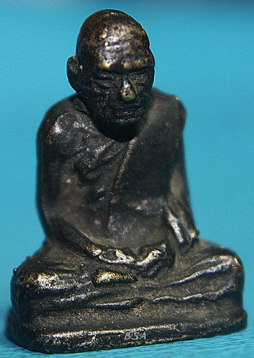 รูปหล่อหลวงพ่อเขียน พิจิตร พิมพ์จุลกฐิน ปี2500-2507