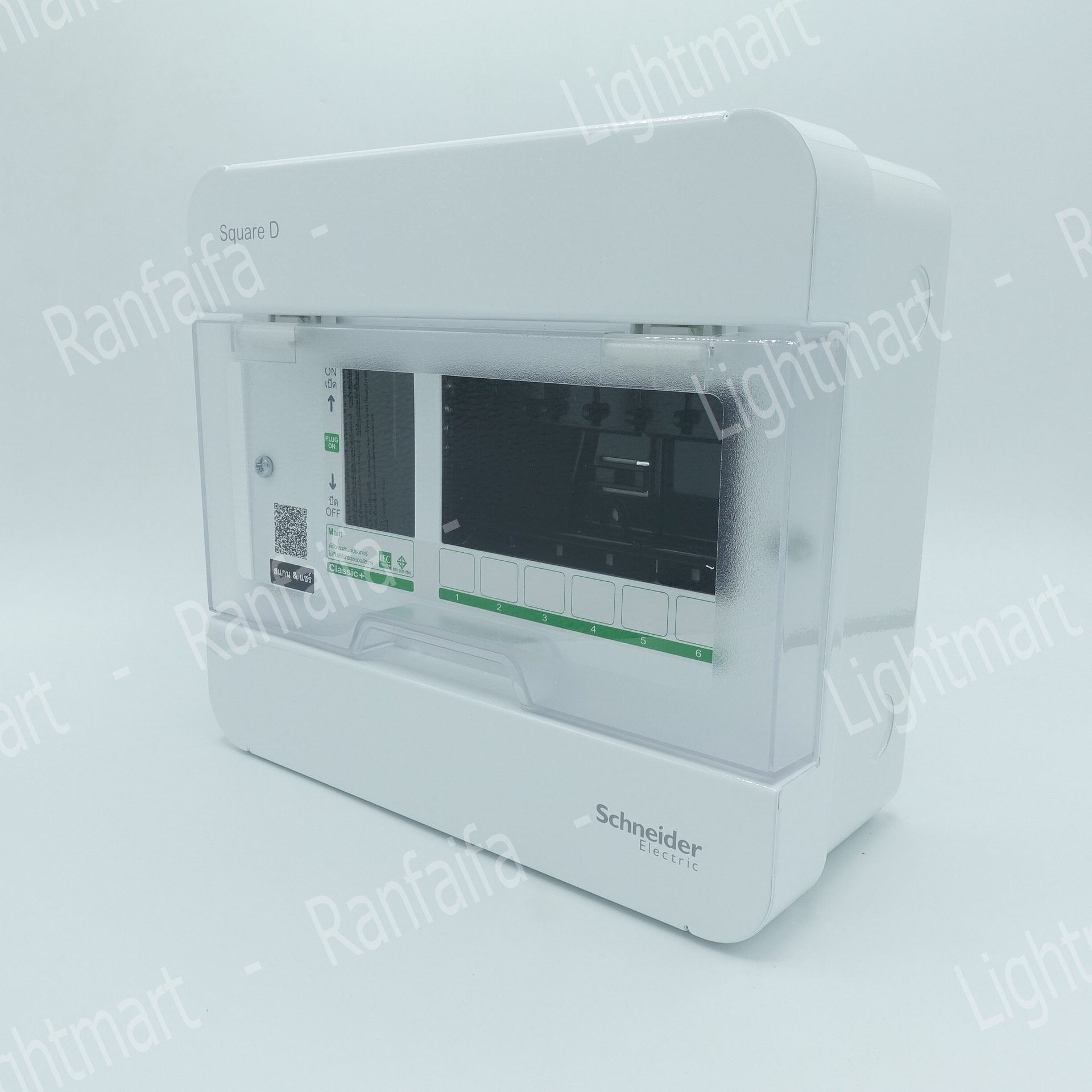 ตู้ Consumer Unit 2P ขนาด 4-18 ช่อง Schneider