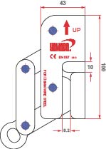 อุปกรณ์กันตก ระบบล็อคอัตโนมัติ รุ่น Y-RG1-S ยี่ห้อ YAMADA