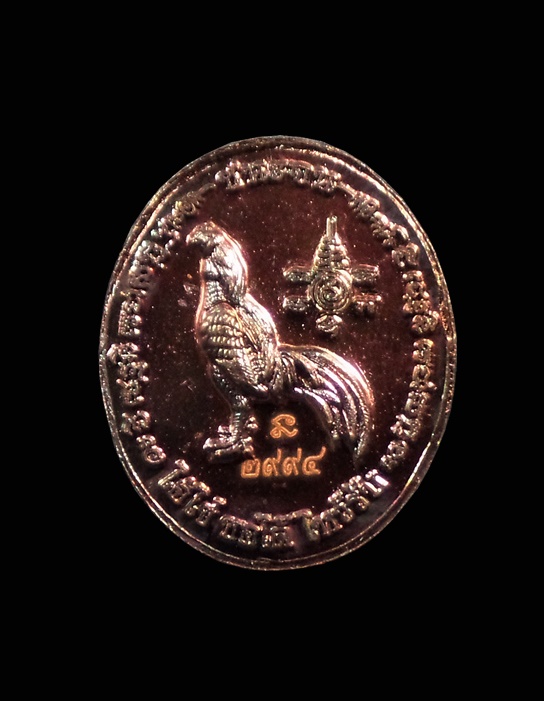 เหรียญเม็ดแตง ขอได้ไหว้รับ ไอ้ไข่ รุ่นชนะจน เขาอ้อ พัทลุง กล่องเดิม