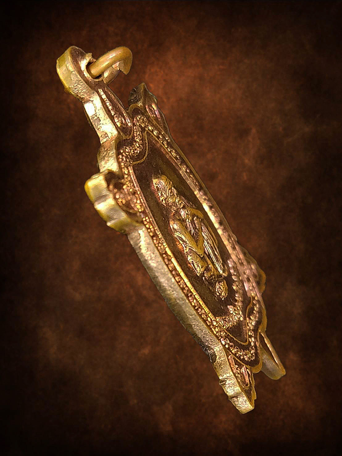 เหรียญพญาเต่าเรือนหลวงปู่หลิว วัดไร่แตงทอง หลังหลวงพ่อคูณ ออกวัดพุใหญ่ จ.กาญจนบุรี ปี 2538 เนื้อทองเเดง