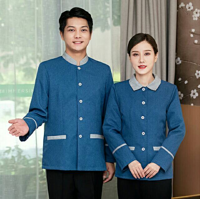 เสื้อแม่บ้าน พ่อบ้าน พนักงานทำความสะอาด