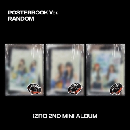 ( Pre-Order ) izna 2nd Mini Album [Not Just Pretty] ( Posterbook ver ) Set 3 ver * มี Poster พับในกล่อง * วางจำหน่าย 1 / 10 / 2025