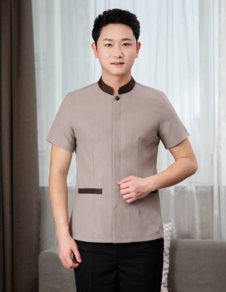 เสื้อแม่บ้าน ชุดพนักงานทำความสะอาด ชุดแม่บ้าน