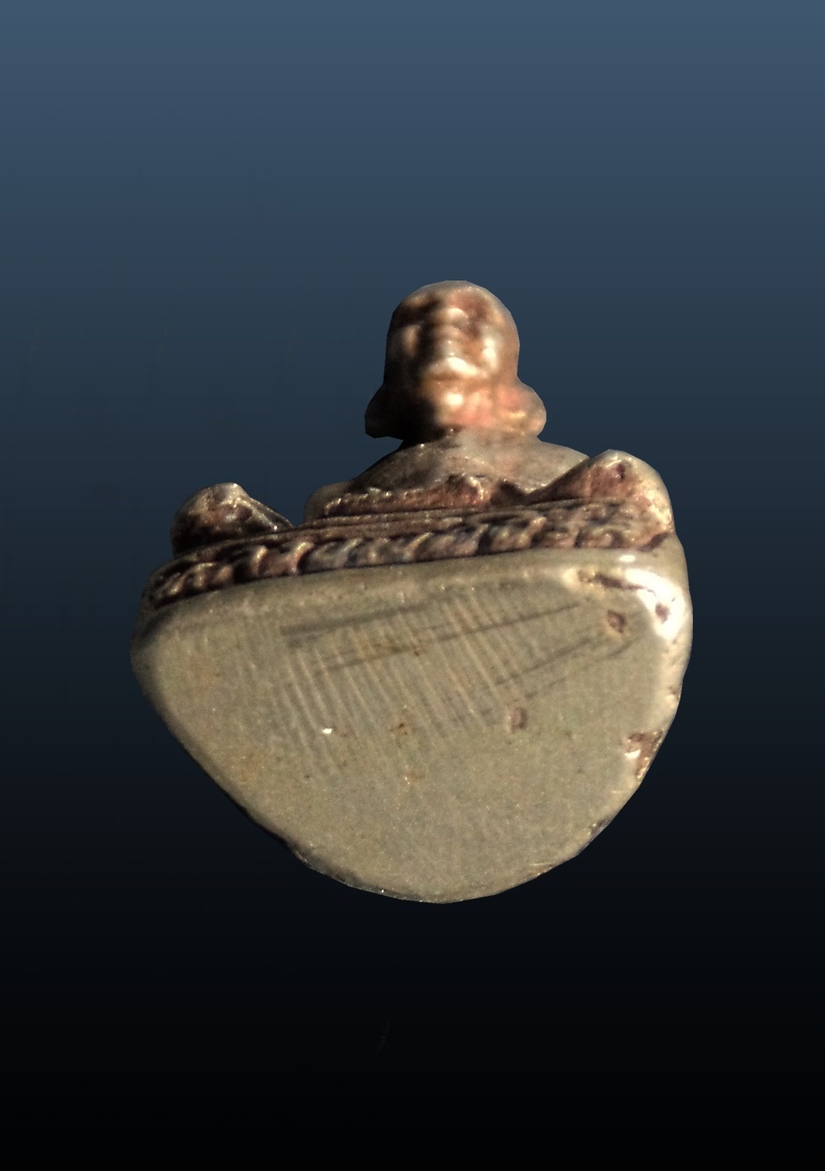 รูปหล่อ หลวงพ่อจรัส รุ่นแรก วัดหนองประดู่ จ.นครสวรรค์ เนื้อเงิน