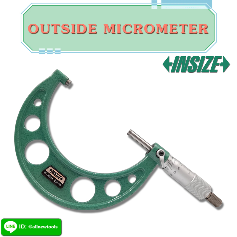ไมโครมิเตอร์ (Outside Micrometer) (อินไซส์) รุ่น 3203