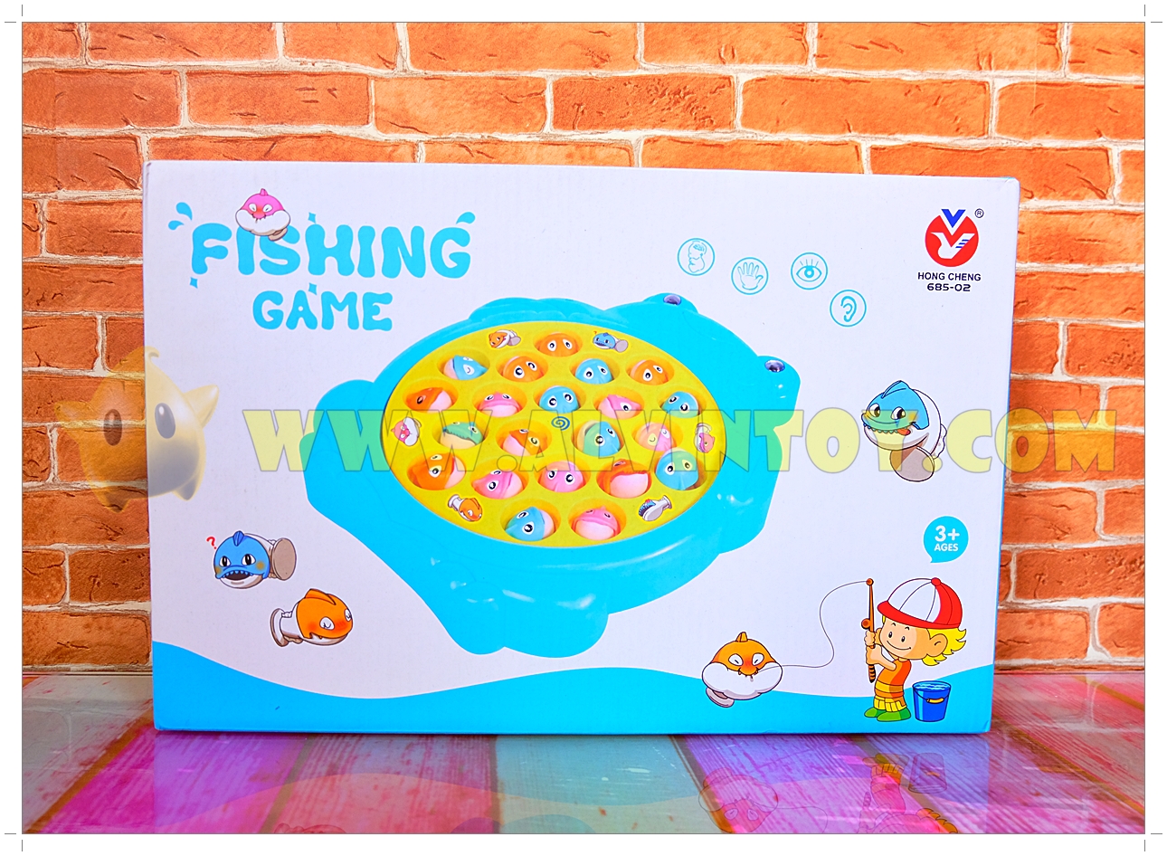Fishing Games ชุดบ่อตกปลาแม่เหล็ก