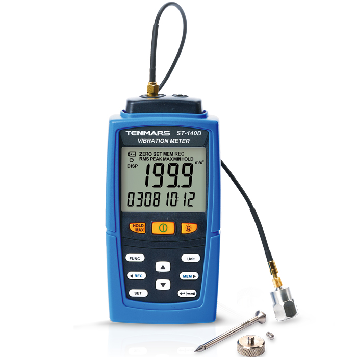 เครื่องวัดความสั่นสะเทือน Vibration Meter Datalogger Tenmars ST-140D