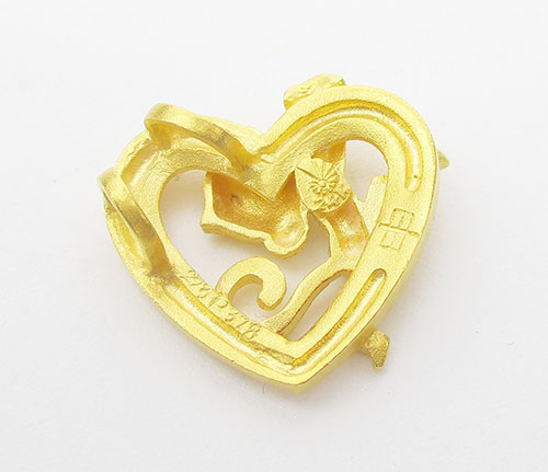 รหัส 60961 จี้ Prima Gold ทอง24K ลายหัวใจ ลิง Fantacy งานสวยมาก นน. 3.36 g