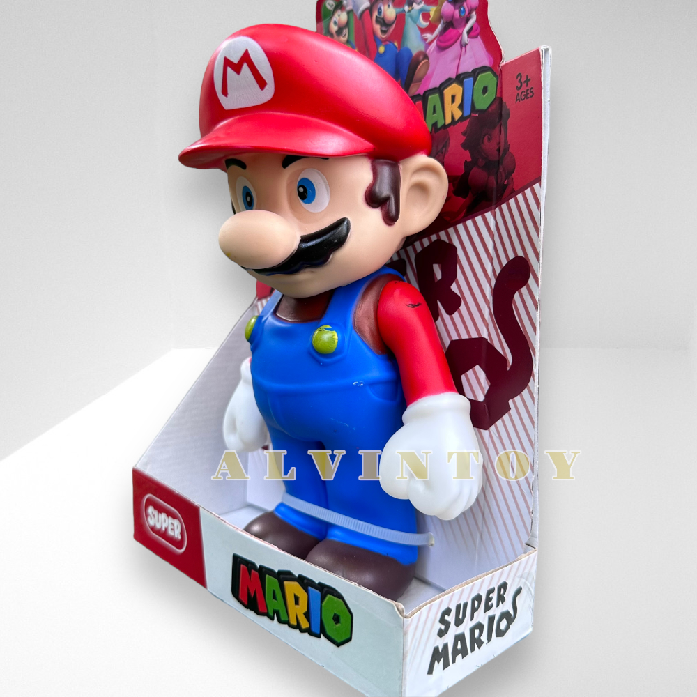 โมเดล Super Mario - ซูเปอร์มาริโอ ขนาดความสูง 21 ซม.