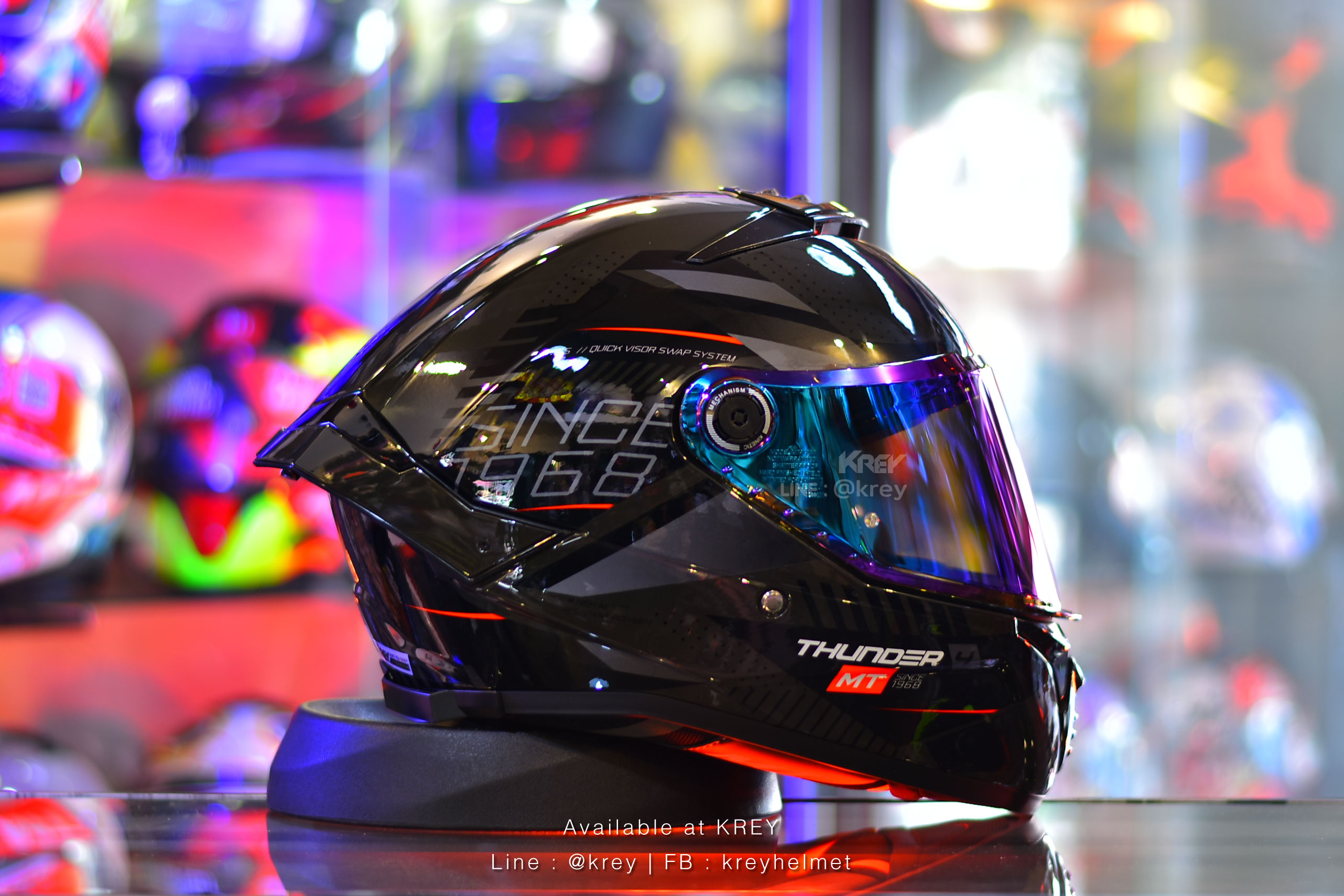 MT model THUNDER 4 SV LUMINENCE BLACK