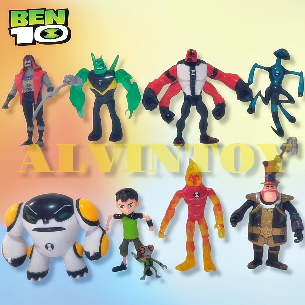 โมเดล Ben 10 เบนเท็น Set 8 ตัว
