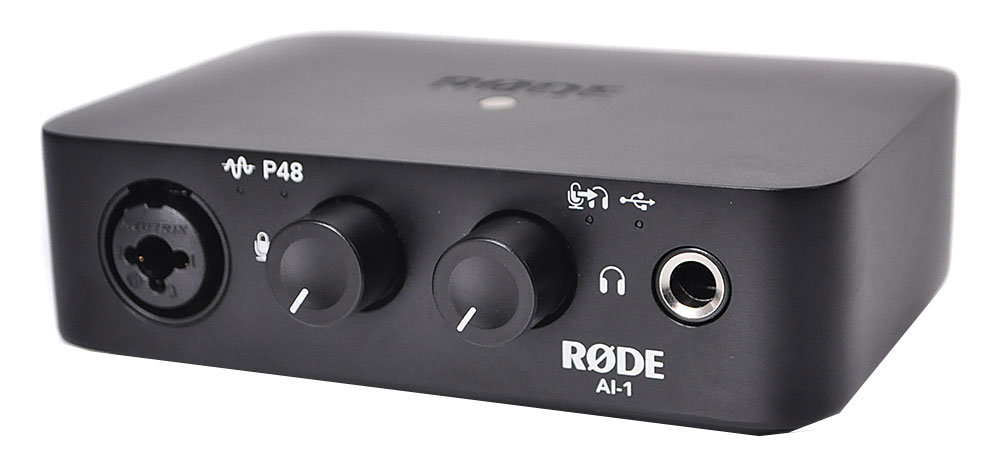 RODE Ai1 *ของแท้รับประกัน 1ปี* USB-C ออดิโออินเตอร์เฟส, 96 kHz / 24-Bit, ฟรี!! ซอฟต์แวร์ Ableton Live Lite/ สาย USB