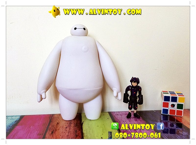 โมเดล Baymax (ขาว) & Hiro Hamada