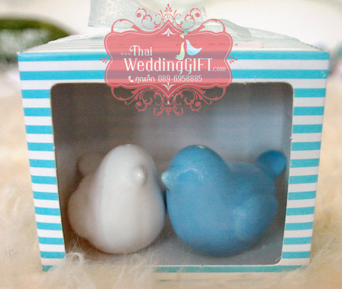 นกคู่เซรามิก แพ็คเกจของชำร่วยน่ารักๆ