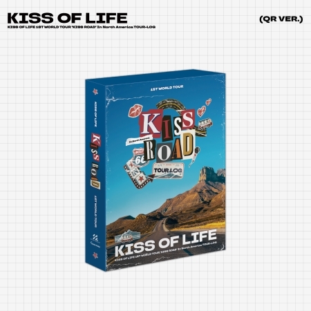 ( Pre-Order ) KISS OF LIFE 1st WORLD TOUR [KISS ROAD] In North America TOUR-LOG ( QR ver ) วางจำหน่าย 25 / 4 / 2025