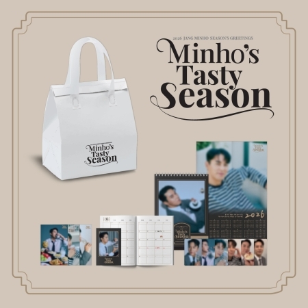 ( Pre-Order ) JANG MINHO Season's Greetings 2026 [MINHO’S TASTY SEASON] ** จำนวนจำกัด ** ** สั่งเกิน 1 ชิ้นบวกค่าส่งเพิ่มชิ้นละ 20 บาท เนื่องจากสินค้าหนัก ** วางจำหน่าย 17 / 12 / 2025