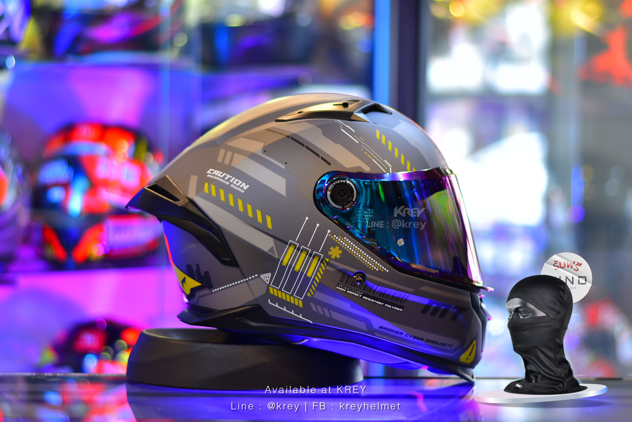 MT model BRAKER SV CYBER MATT GREY