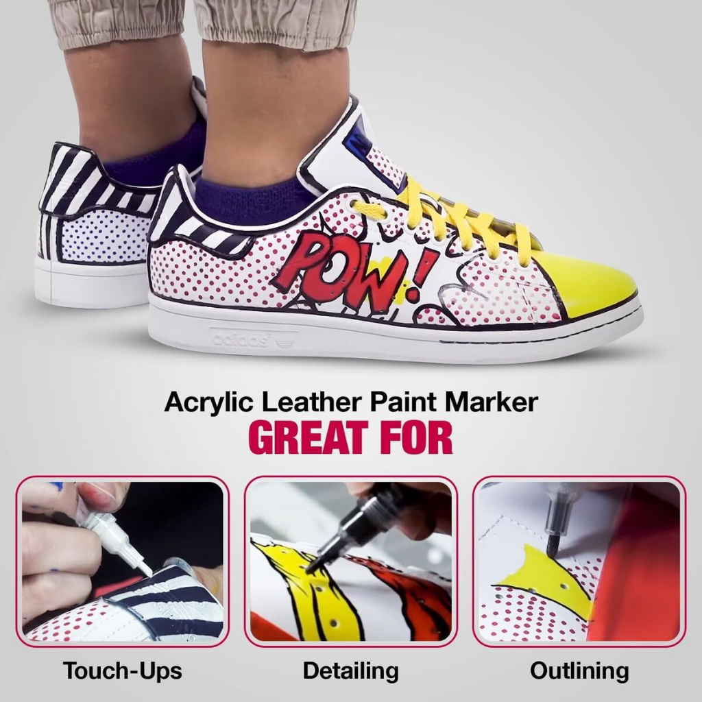 Angelus Empty Paint Marker 3mm – ปากกาเปล่าแบบเติมสีได้ Made in USA