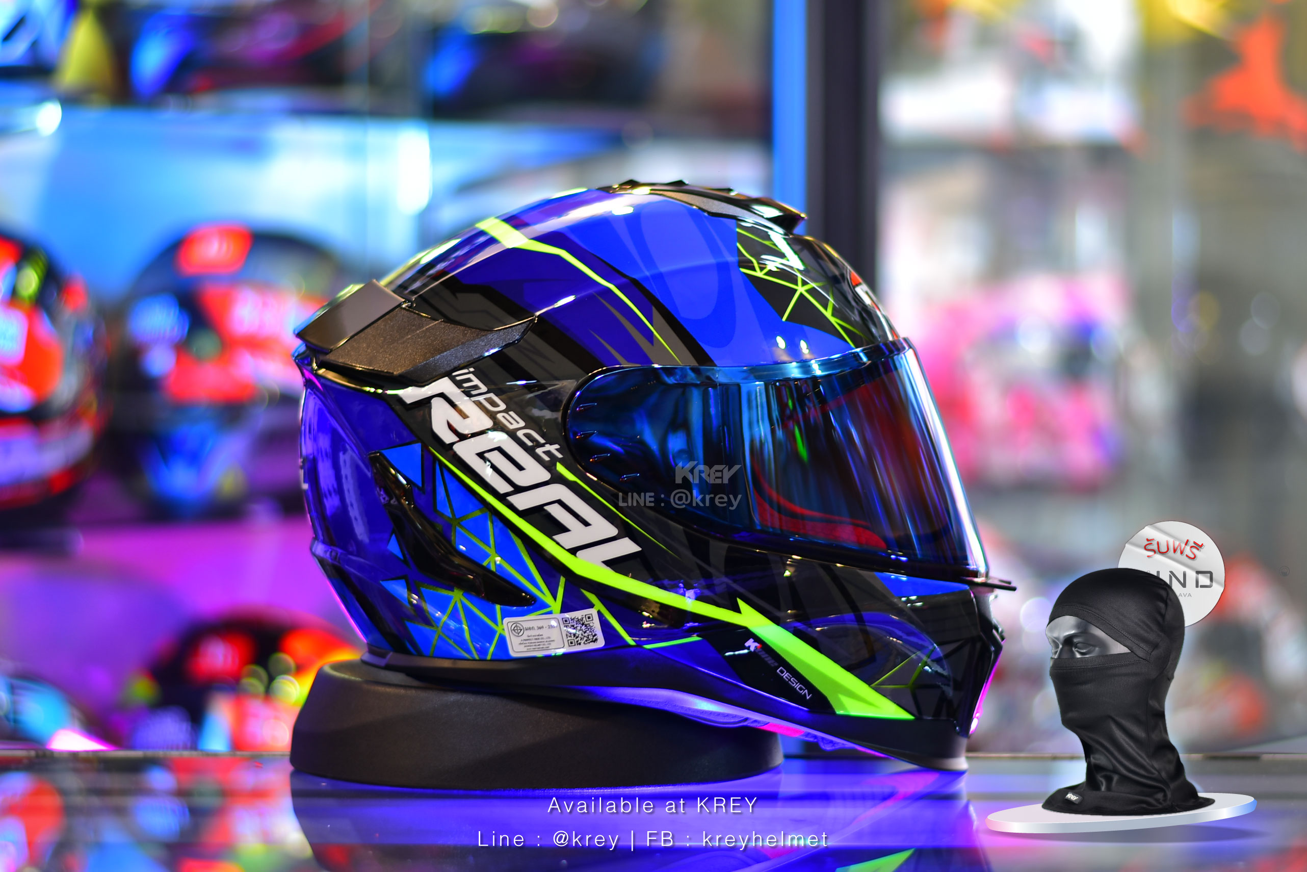 Real model Hurricane Impact Blue