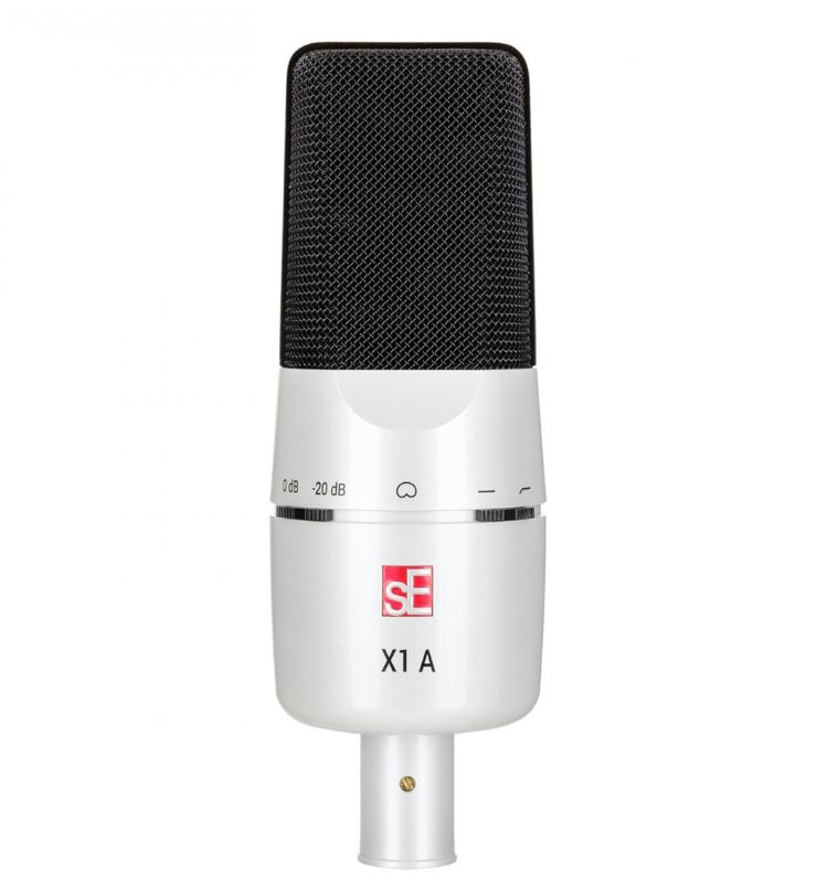 sE Electronics X1A *ของแท้รับประกัน1ปี* ไมค์คอนเดนเซอร์ 20 Hz-20 kHz, Pad-20 dB, High-Pass Filter ฟรีตัวจับขาไมค์