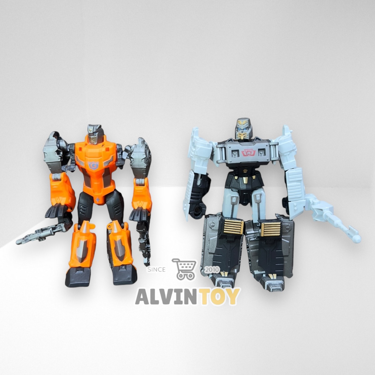 หุ่นยนต์ Transformer ทรานฟอร์เมอร์ กล่อง 4 ตัว แปลงร่างได้