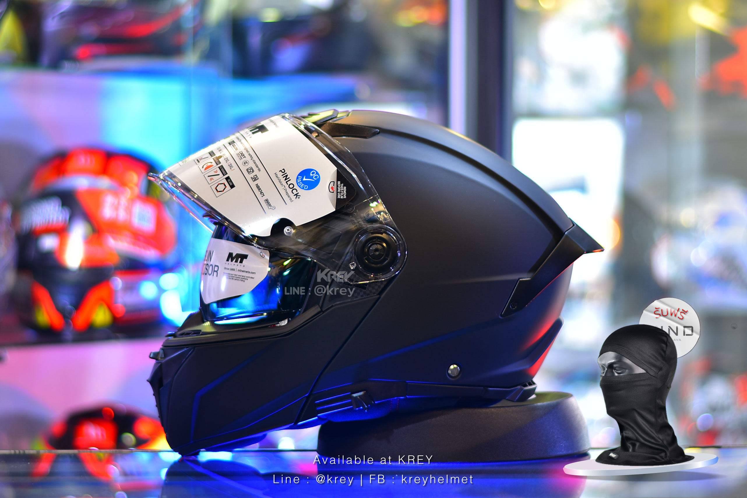 MT model ATOM 2 SV PURE MATT BLACK