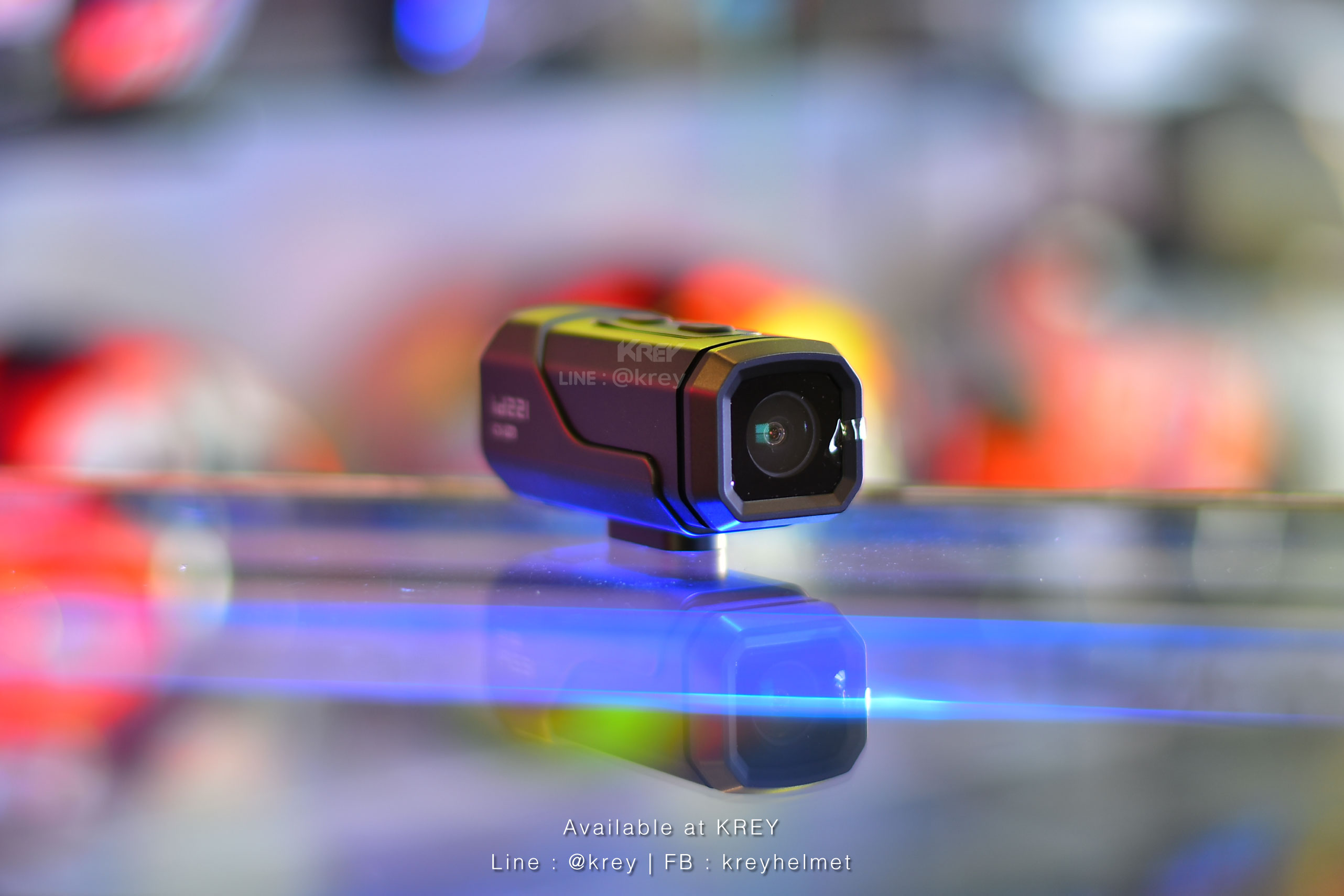 กล้องติดหมวก/รถ id221 รุ่น ACTION C5 Pro