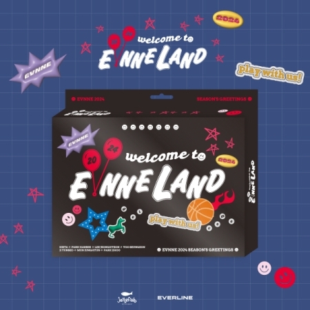 ( Pre-Order ) EVNNE SEASON'S GREETINGS 2024 [WELCOME TO EVNNE LAND] มี Poster ภายใน set ** สั่งเกิน 1 ชิ้นบวกค่าส่งเพิ่มชิ้นละ 20 บาท เนื่องจากสินค้าหนัก ** จำนวนจำกัด ** วางจำหน่าย 29 / 12 / 2023