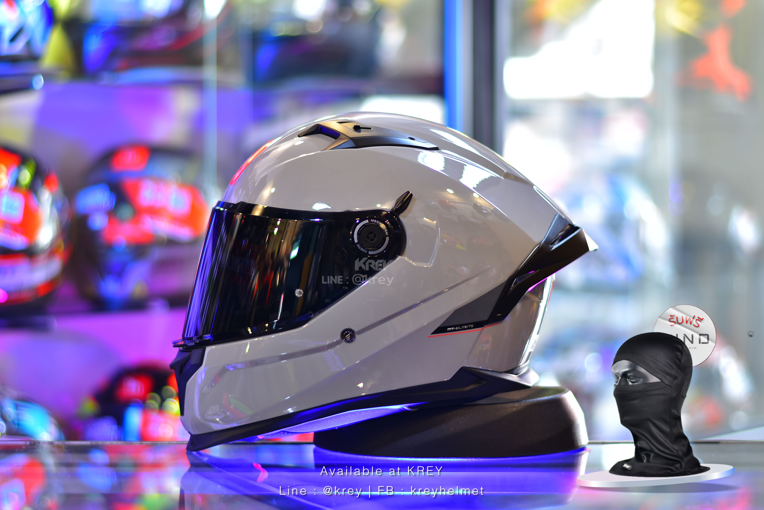 MT model BRAKER SV SOLID GLOSSY GREY