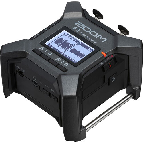 Zoom F3 *ของแท้รับประกัน1ปี* เครื่องบันทึกเสียง, 2-Input / 2-Track Portable Field Recorder