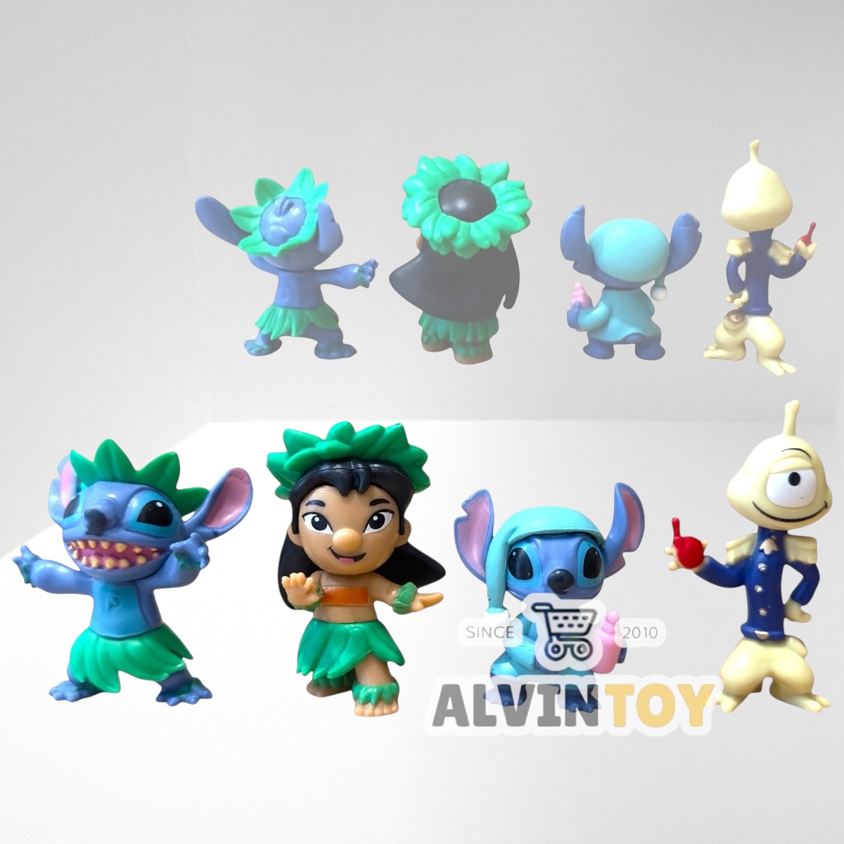 โมเดล Stitch - สติทช์ 12 ตัว