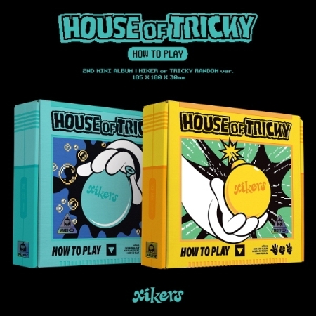 ( Pre-Order ) Xikers 2nd Mini Album HOUSE OF TRICKY : HOW TO PLAY ( random ver ) * มี Poster พับภายในกล่อง * วางจำหน่าย 3 / 8 / 2023