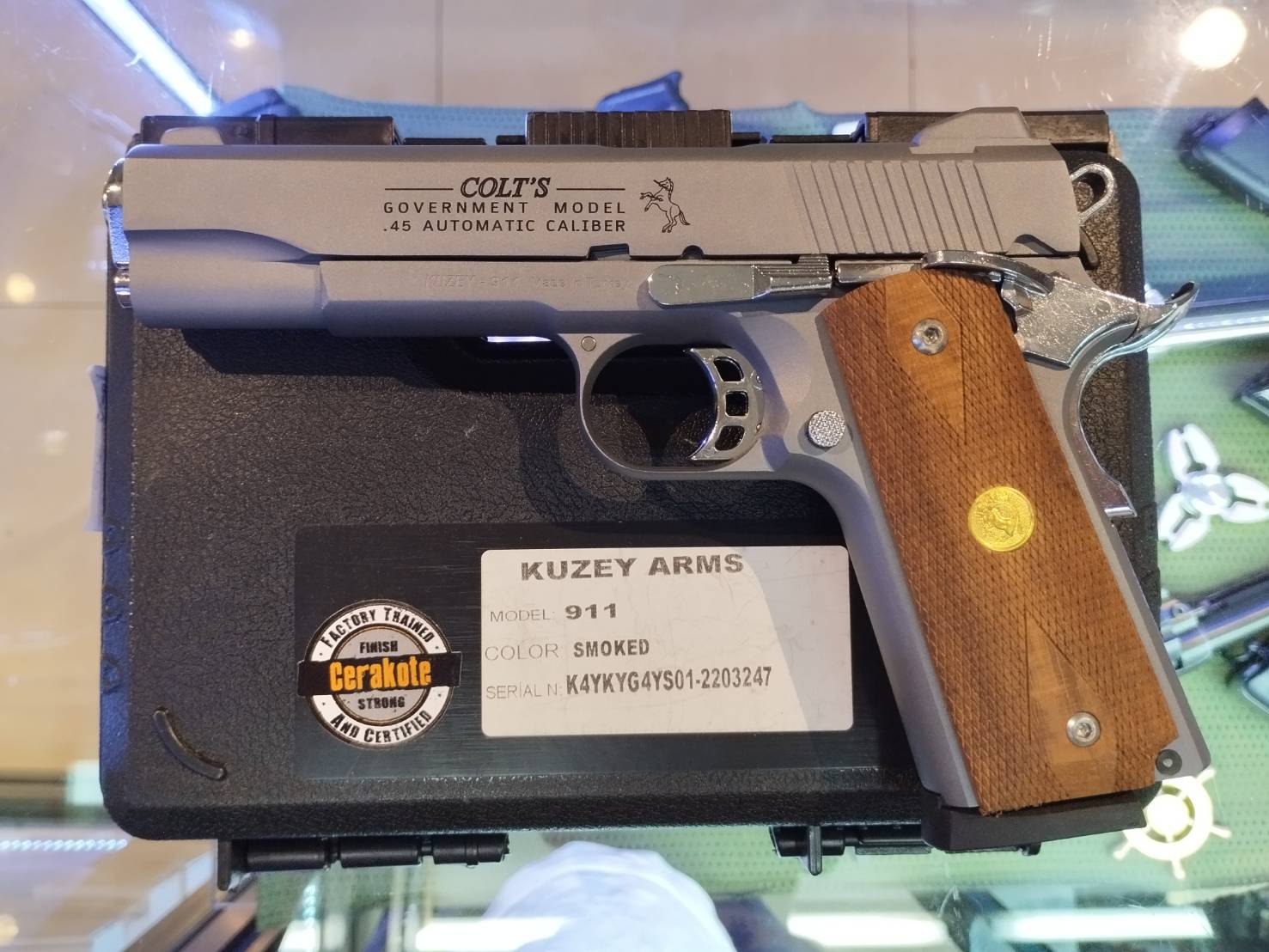 KUZEY M1911 COLT'S 100 YEARS สีไททัน ลำกล้อง5"