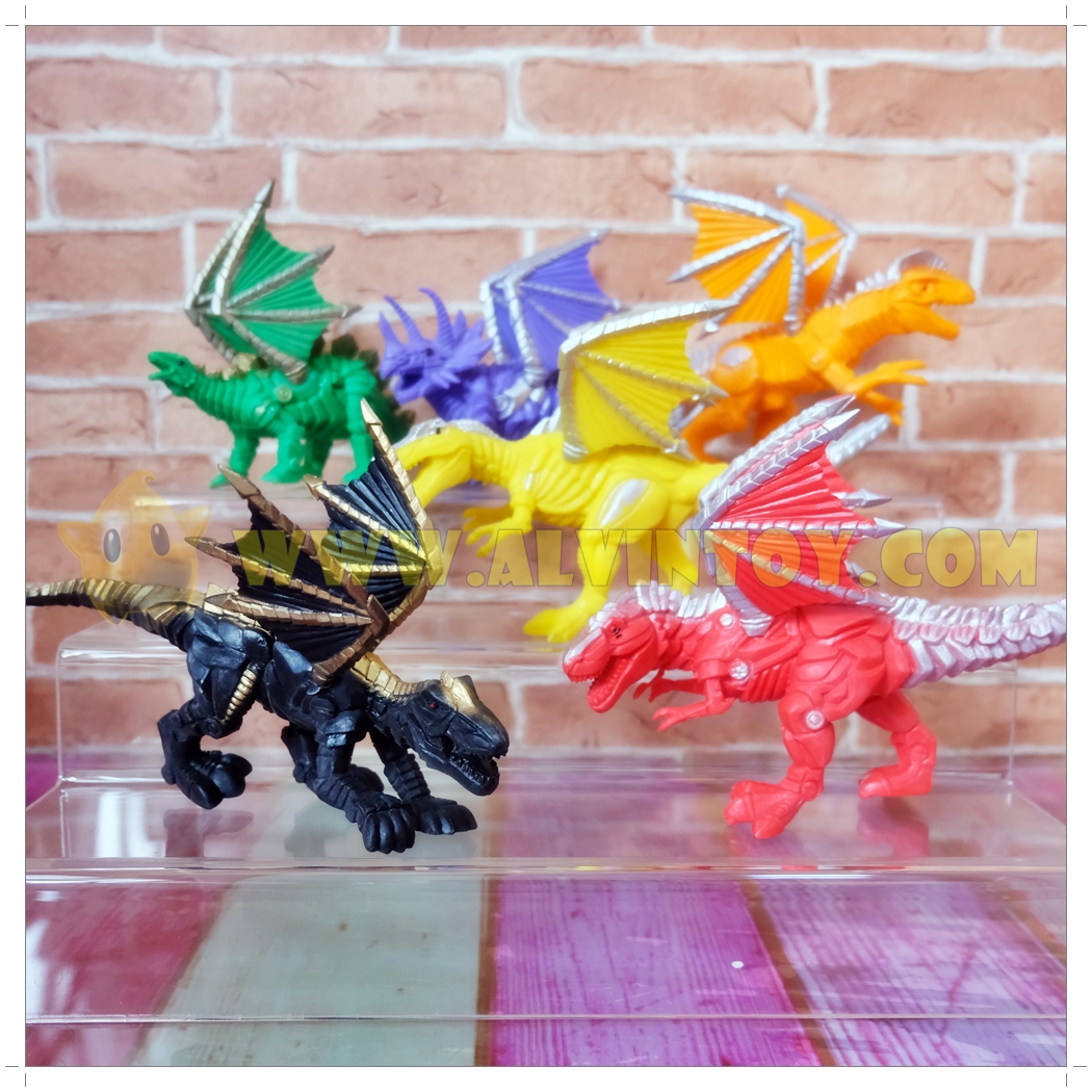 โมเดล War Dragon - หุ่นยนต์ไดโนเสาร์ 6 ตัว