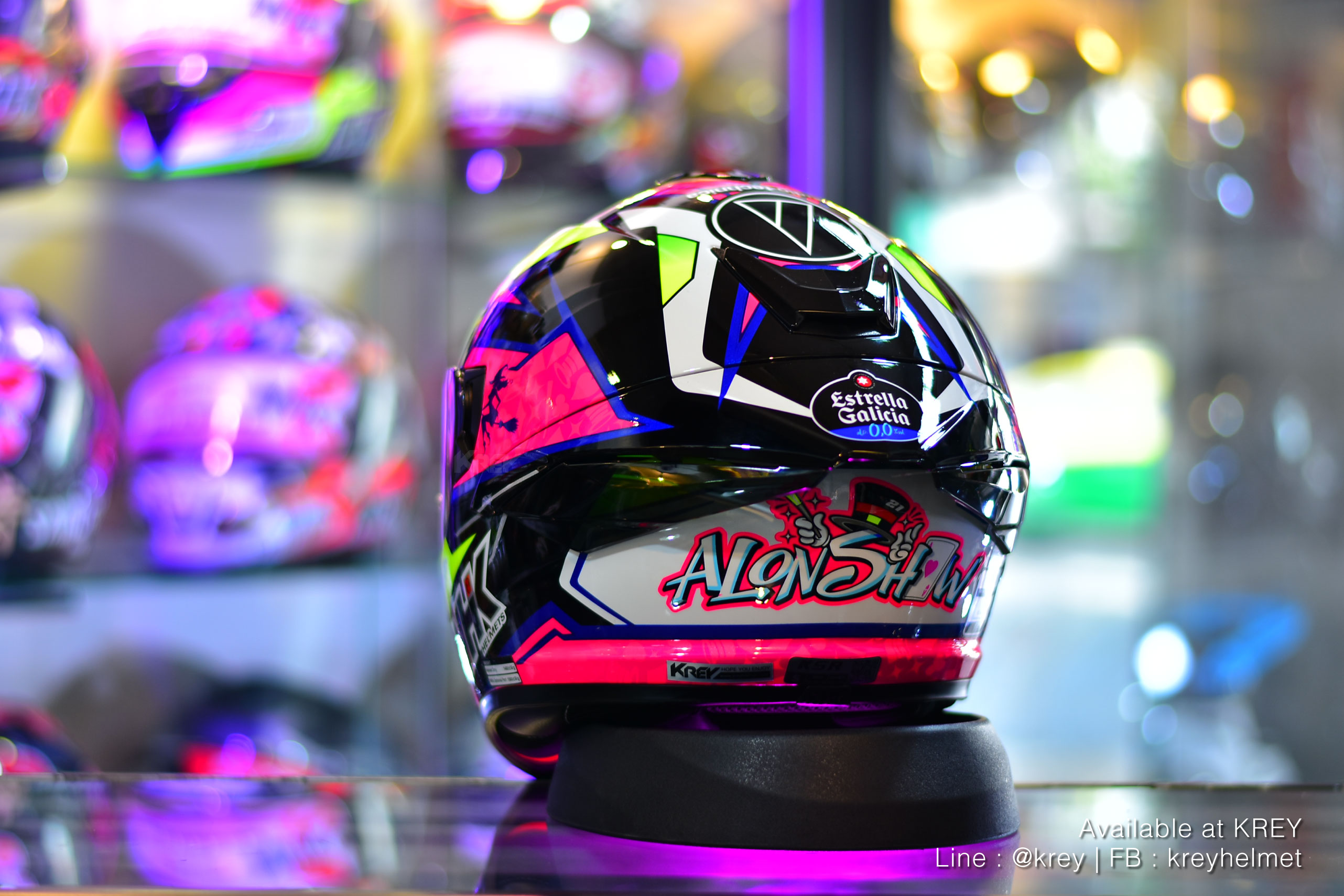 NHK model K5R Alonso Lopez Pink
