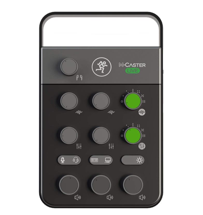 Mackie M-Caster Live *ของแท้รับประกัน1ปี* มิกเซอร์สตรีมมิ่ง รองรับ Smartphone/Mac/PC, ฟรีสาย USB/3.5mm TRS/ TRRS