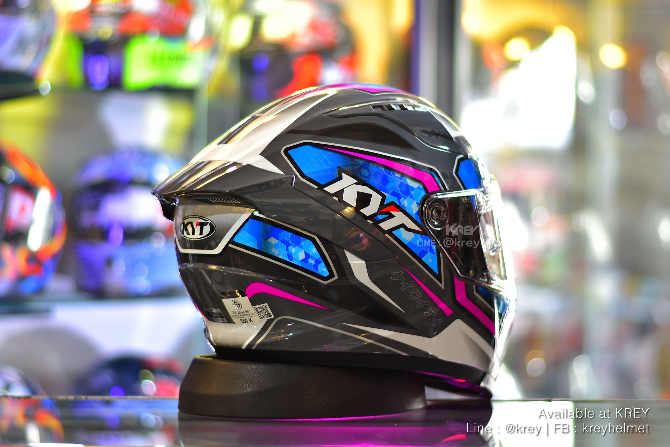 KYT model STRIKER#1 GRL Grey Blue