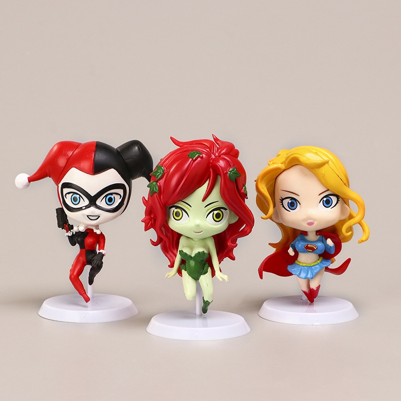 Figures DC Super Hero - โมเดล DC ฮีโร่หญิง 6 ตัว