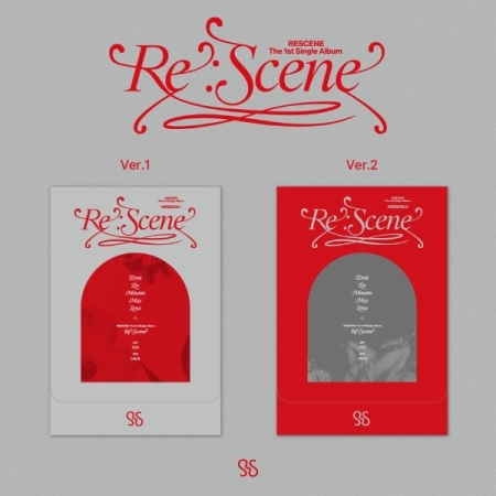 ( Pre-Order ) RESCENE 1st Single Album Re:Scene ( plve ver ) Set 2 ver * ไม่มี Poster พับ * วางจำหน่าย 27 / 3 / 2024
