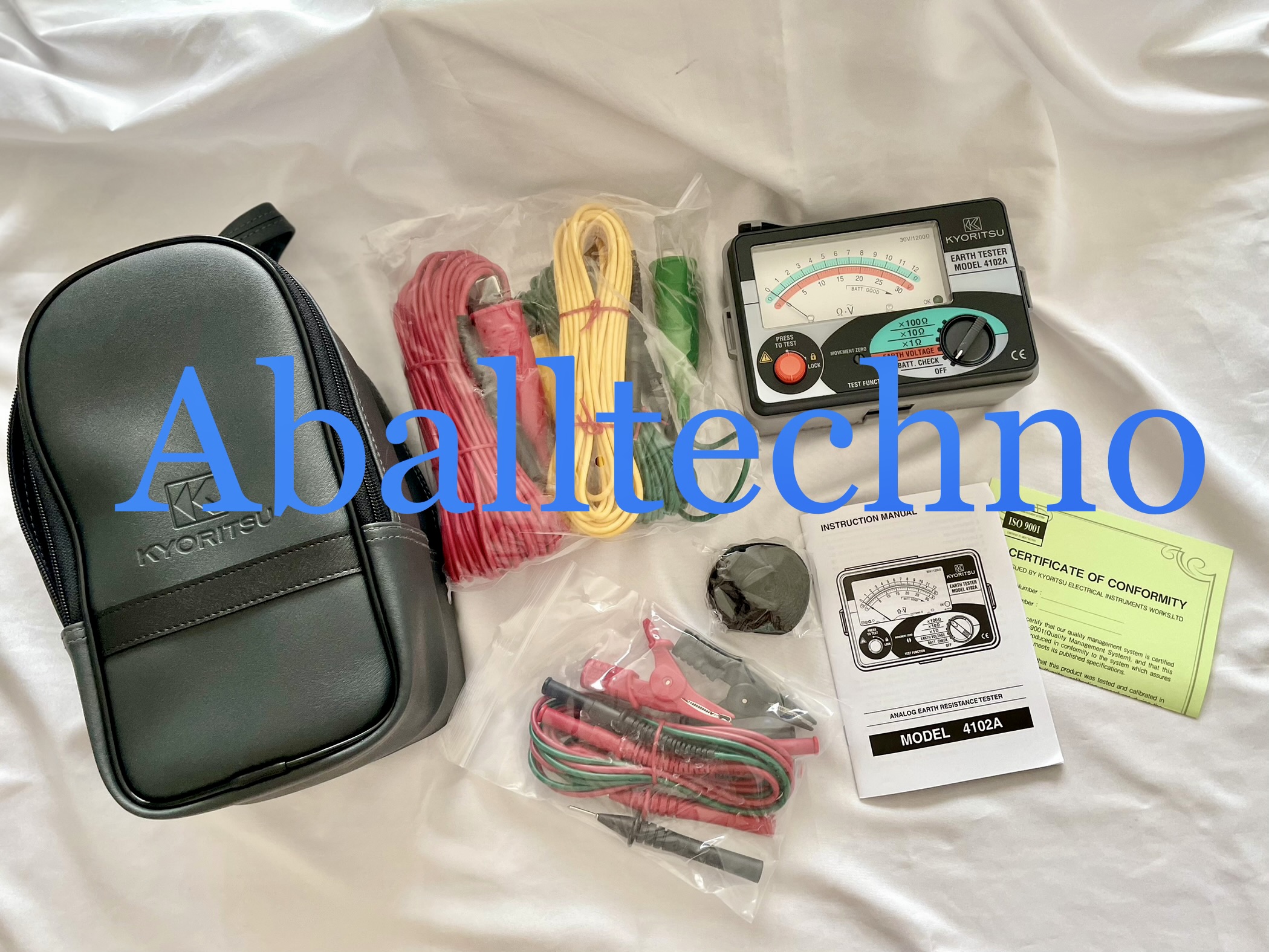 เครื่องวัดความต้านทานดินแบบอนาล็อค Earth Tester Model 4102A