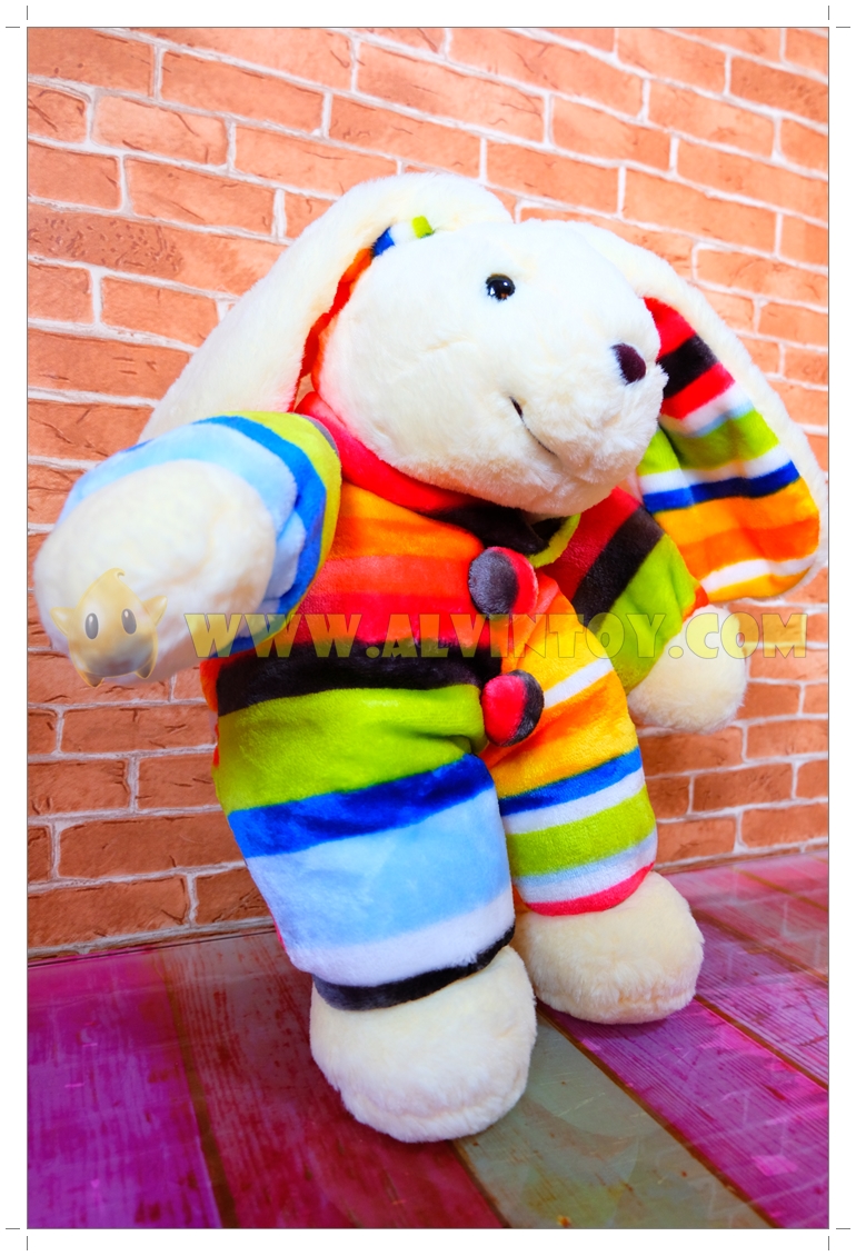 ตุ๊กตากระต่ายสีรุ้ง AL1