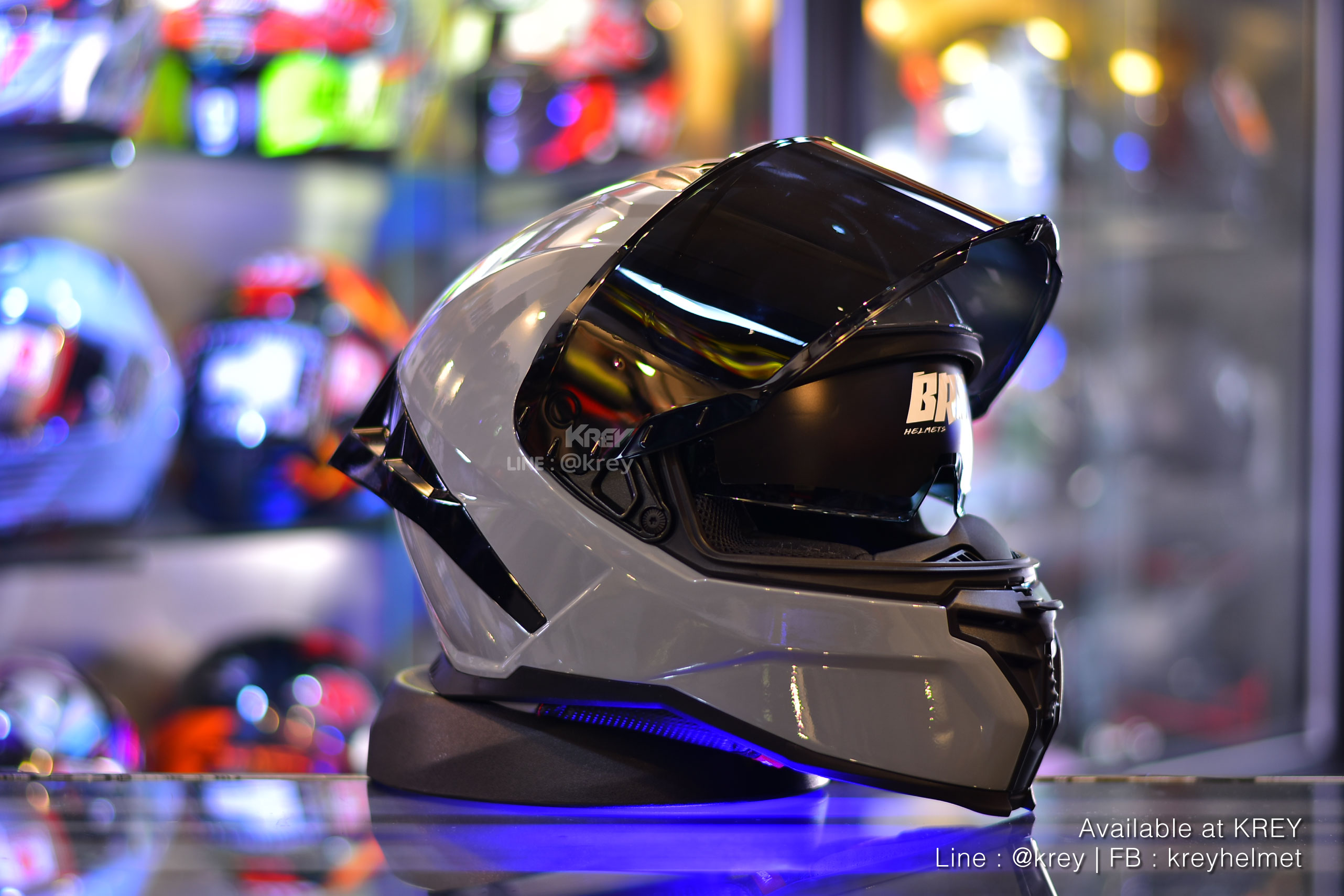 BRG model BR-23 SOLID GLOSS GREY