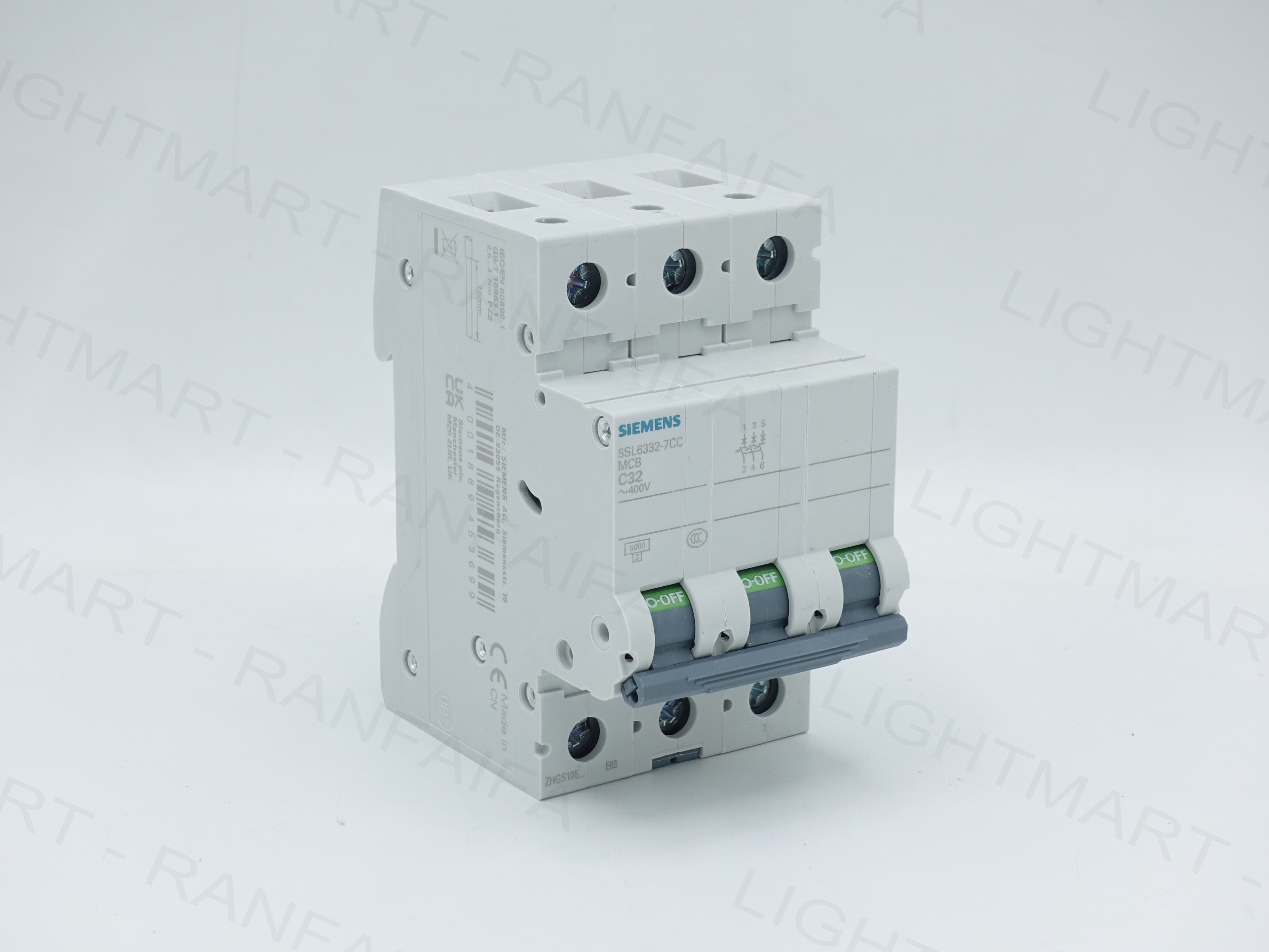 ลูกเบรกเกอร์ย่อย 3P 10-100A Siemens