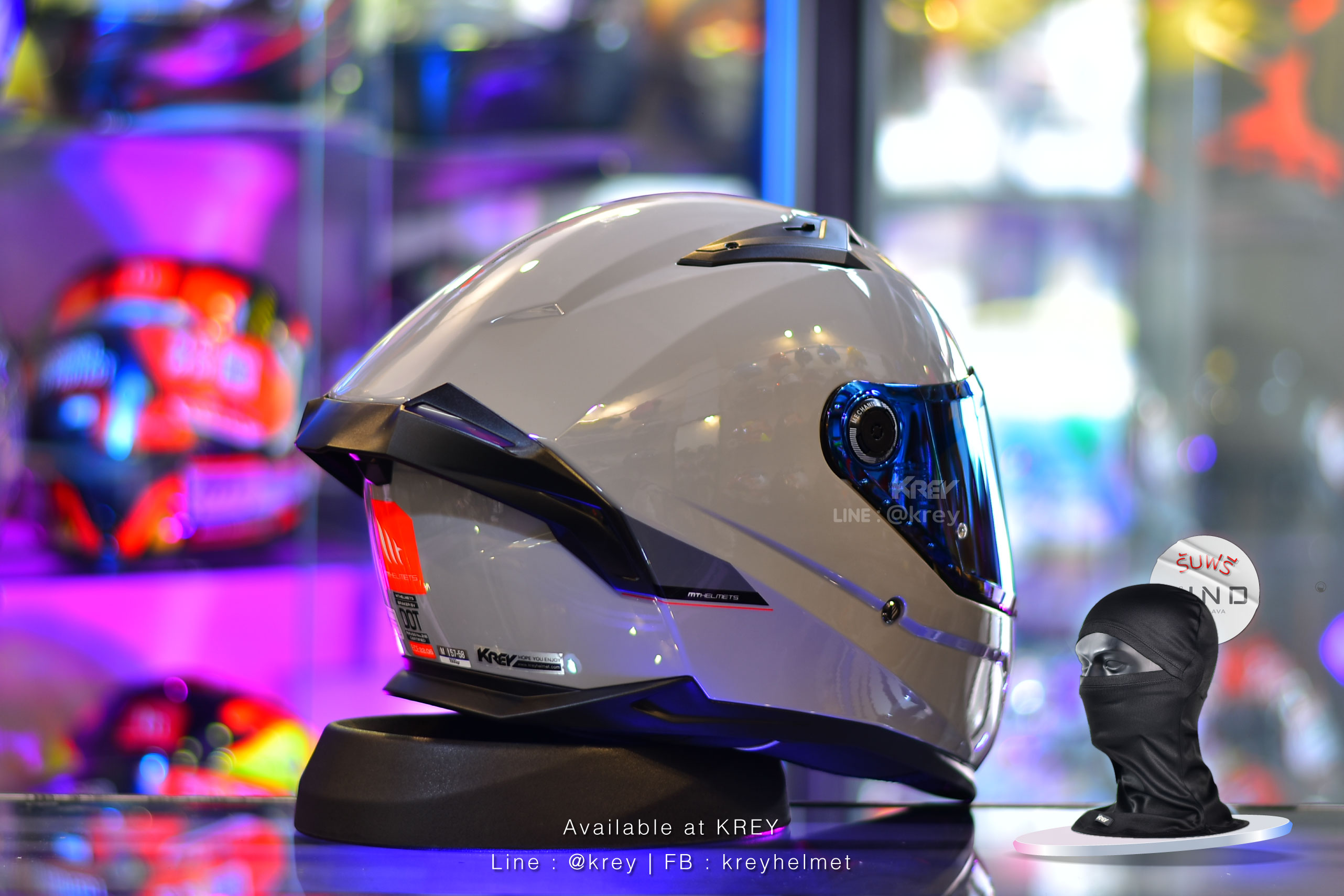 MT model BRAKER SV SOLID GLOSSY GREY